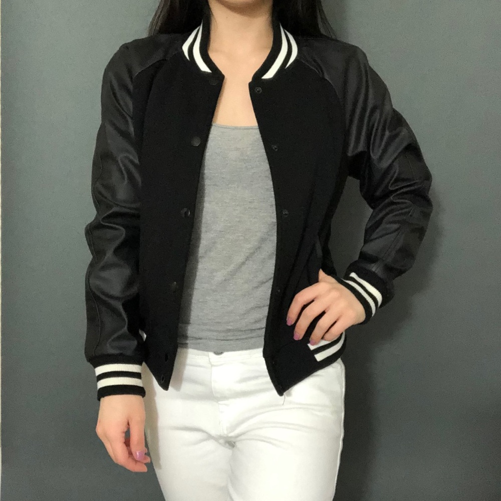 Baseball bomber jacket